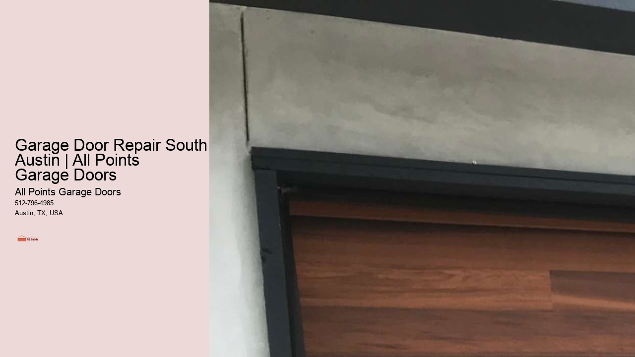 Garage Door Repair South Austin | All Points Garage Doors