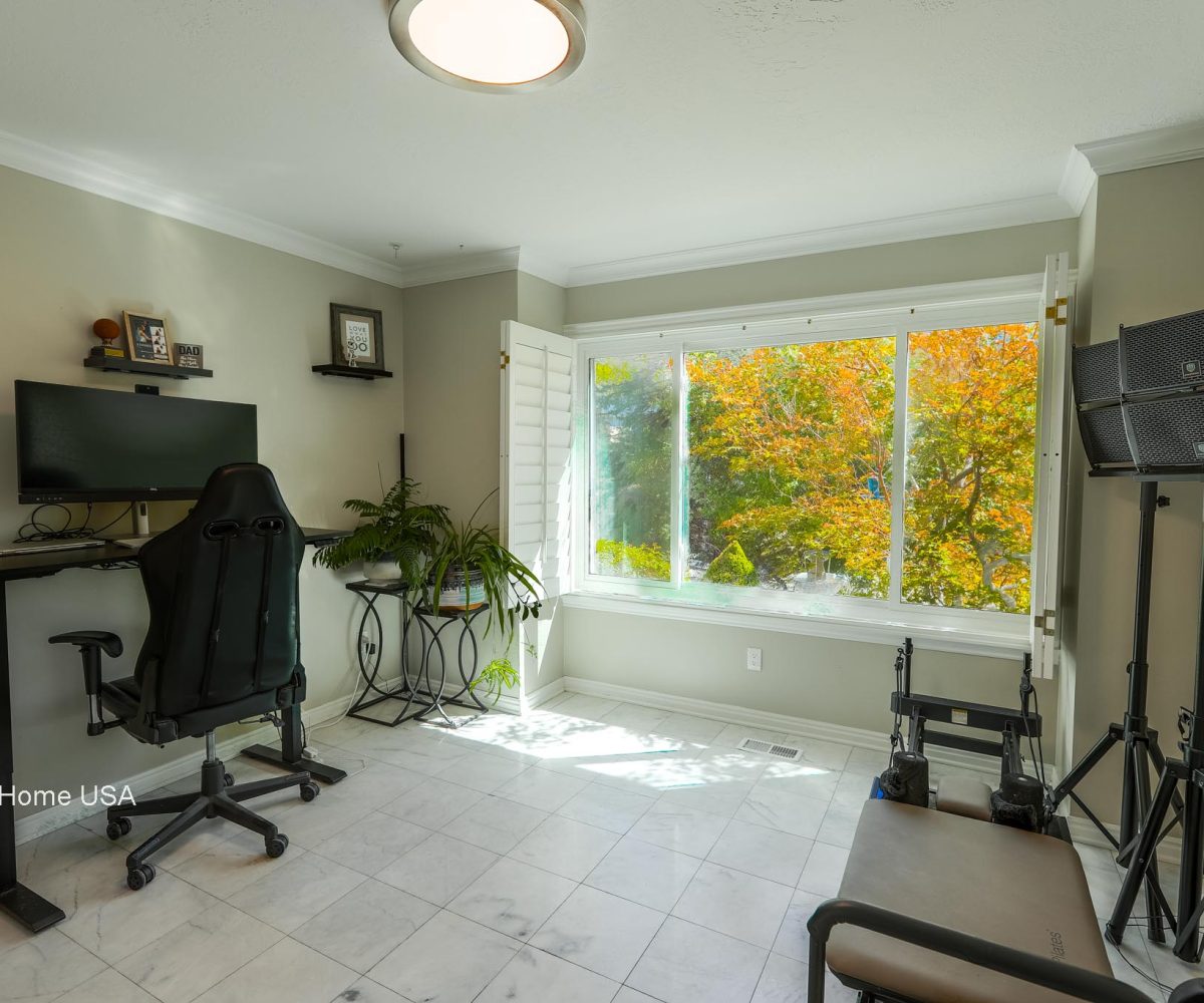 Office in furnished 5 bedroom home in Holladay, UT.