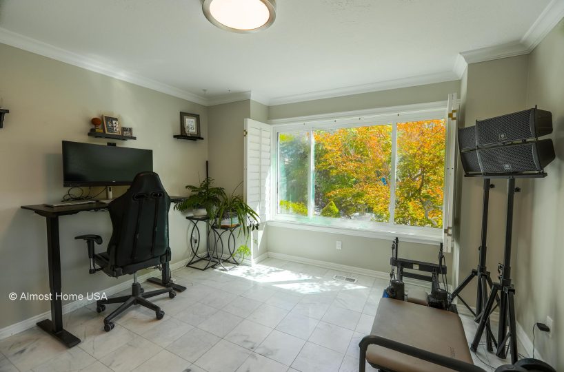 Office in furnished 5 bedroom home in Holladay, UT.