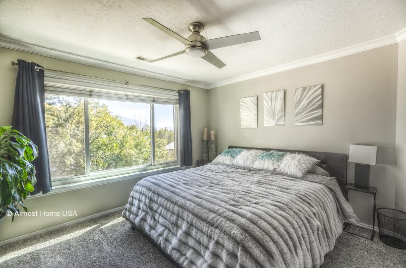Second bedroom in furnished 5 bedroom home in Holladay, UT.