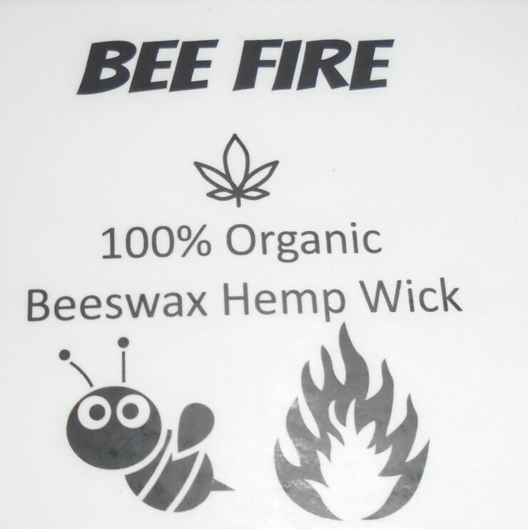Bee Fire hemp Wick