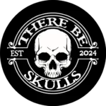 There Be Skulls - Logo Skull Art Guide Deadhead