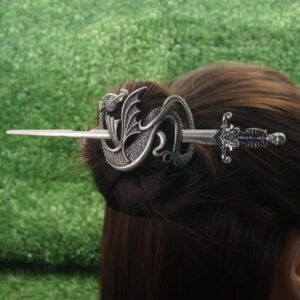 Decorative Dragon Skull Hairpin