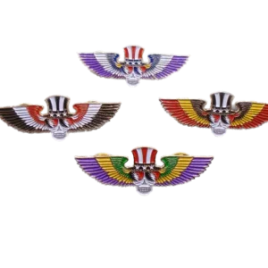 Grateful Dead Winged Uncle Sam Steal Your Face Hat Pins