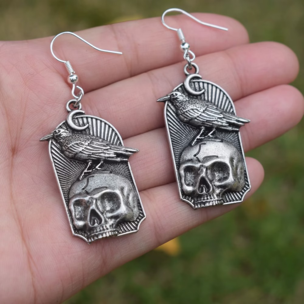 Gothic Earrings Guide: Moon, Dragon, Skull, And Witchy Styles