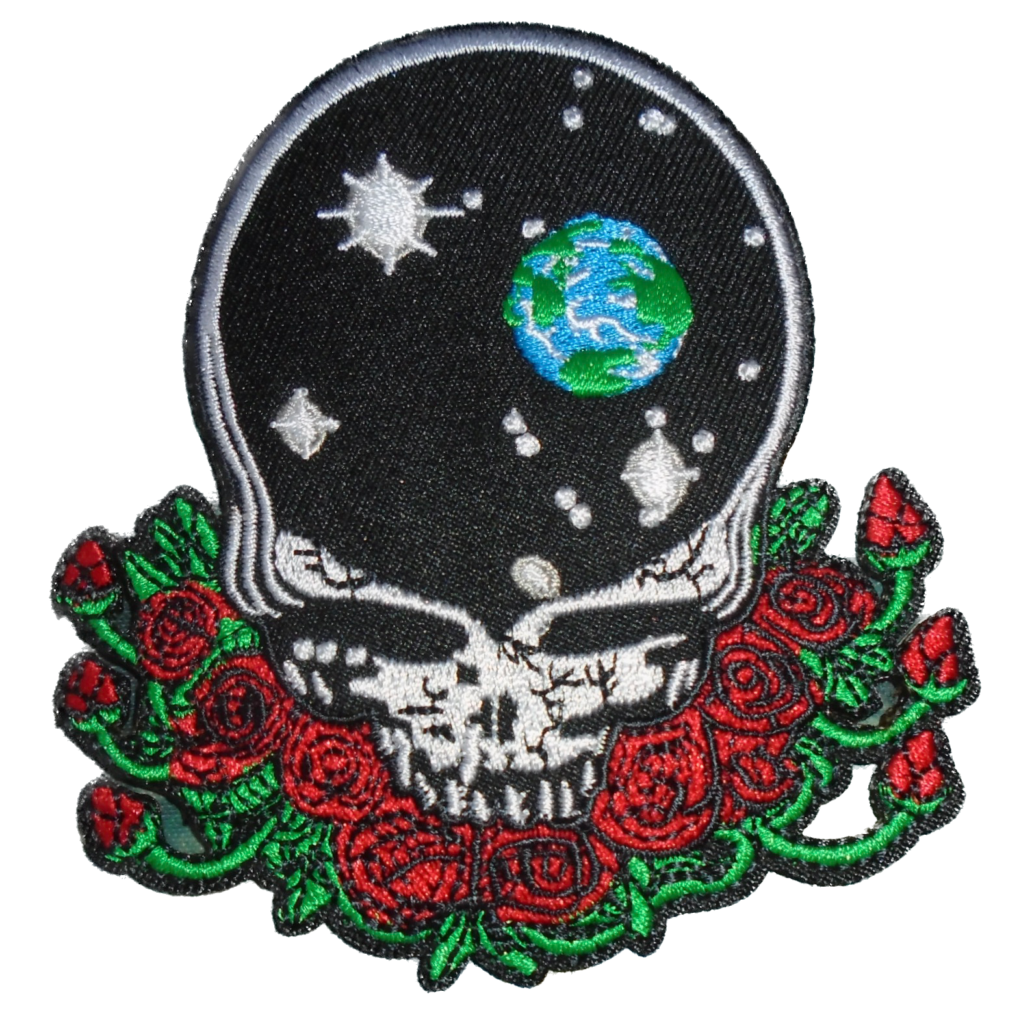 Embroidered Space Your Face Patch– 3 1/2 x 3 3/4 Inches