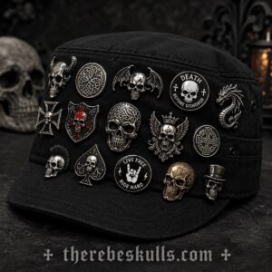 Gothic, Skull & Deadhead Hat Pins