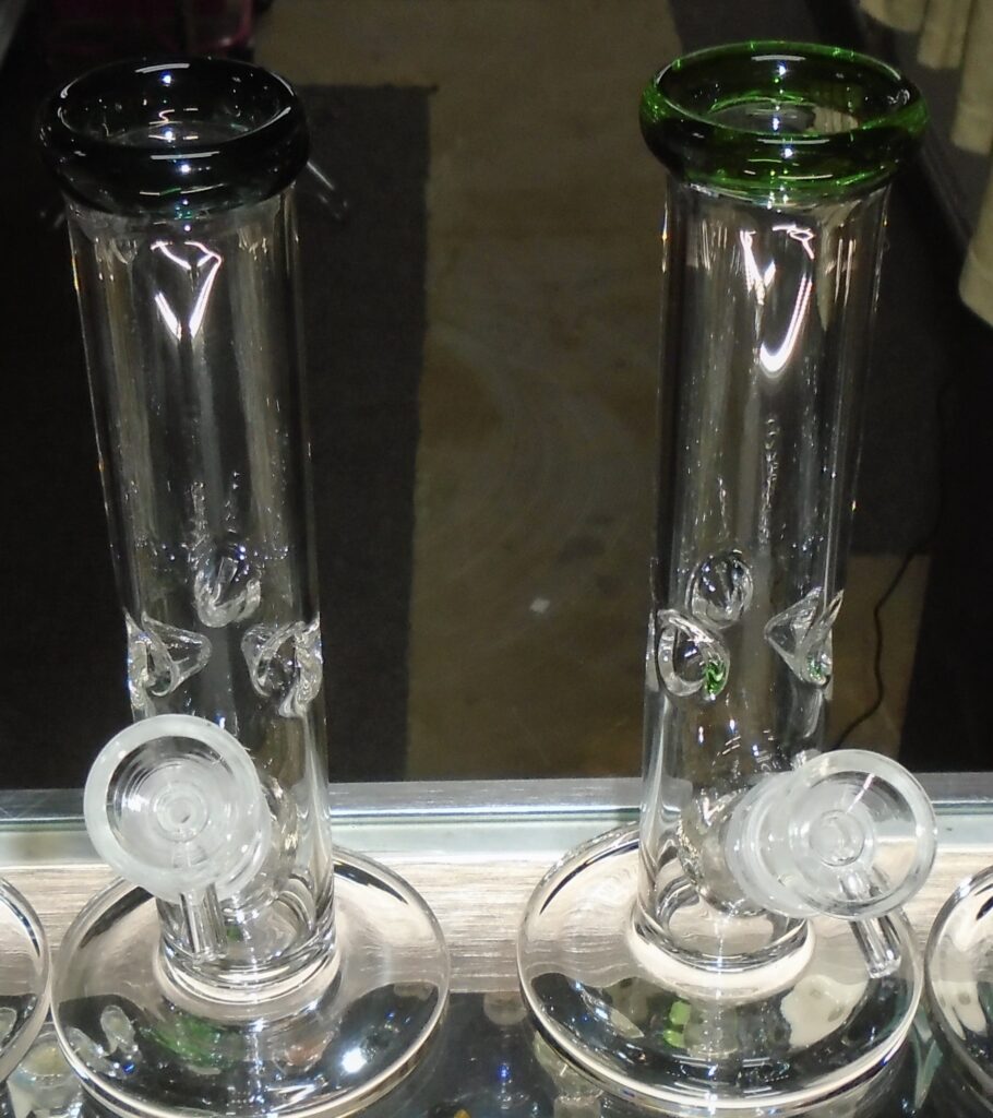 8 Inch Straight Glass Bong Redding 420 Collective Dispensary`