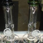 8 Inch Straight Glass Bong Redding 420 Collective Dispensary`