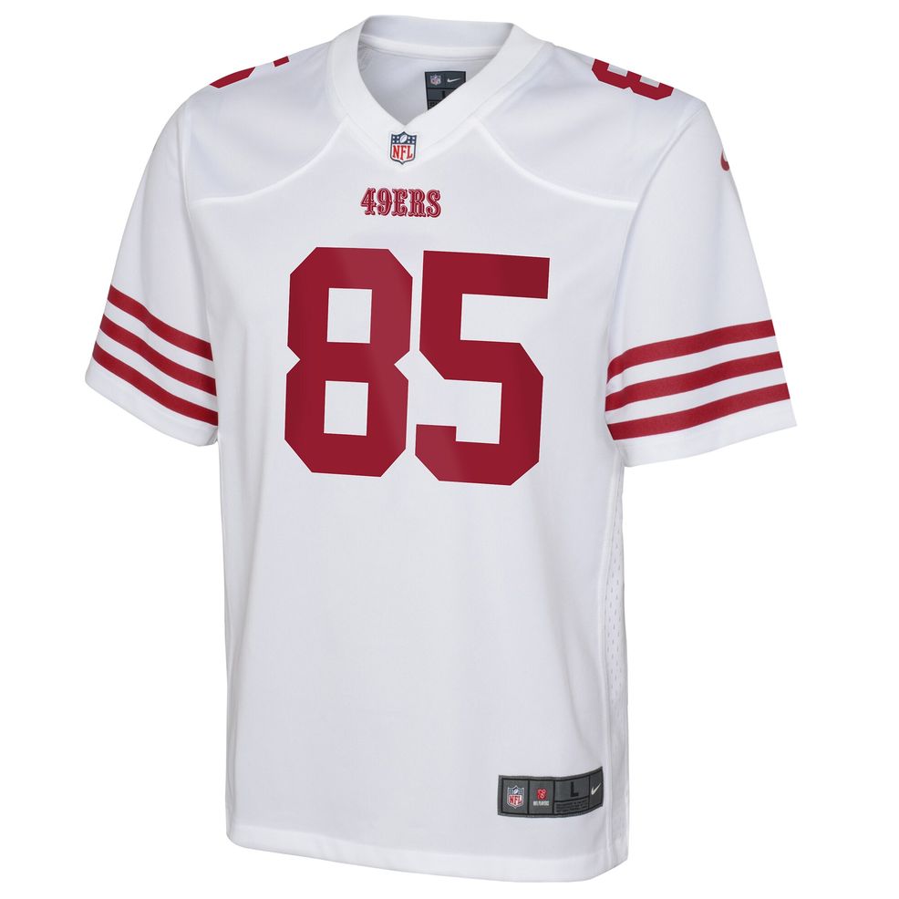 George Kittle San Francisco 49ers Nike Game Jersey - White - Tees AMZ