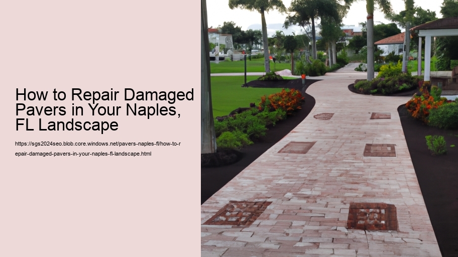 How to Repair Damaged Pavers in Your Naples, FL Landscape