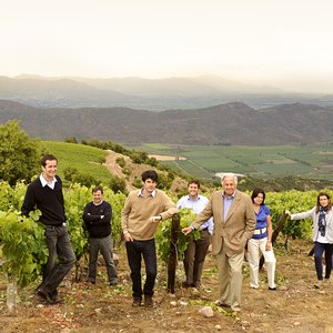 LFE Family in vineyards - Cantor