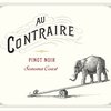 Au Contraire Pinot Noir - Sonoma Coast Front Label