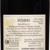 Batasiolo Barolo DOCG Boscareto Bottle Back