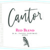 Cantor Red Blend Front Label