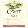 Cavit Rose Front Label