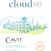 Cloud90 Pinot Grigio 750 ml Front Label