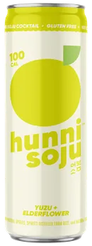 Hunni Sparkling Soju Yuzu Elderflower
