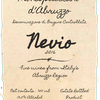 Nevio Montepulciano Front Label