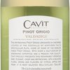 Cavit Pinot Grigio - Bottle image front - Brand logo - Image hero - Bottle bottom - Bottle image back
