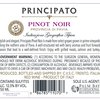 Principato Pinot Noir Back Label