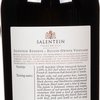 Salentein Reserve Malbec Bottle Back