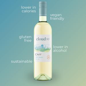 A bottle full of benefits! #Cloud90 #CavitWines #PinotGrigio #VeganFriendly #GlutenFree …