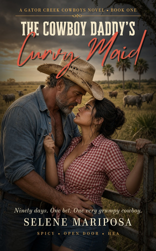 The Cowboy Daddy's Curvy Maid