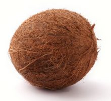 one whole coconut