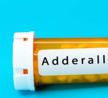Pill bottled labeled Adderall