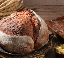 Wheat or rye bread contains gluten, dangerous for people with celiac disease