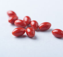 red beta carotene capsules single ingredient vitamin formulation
