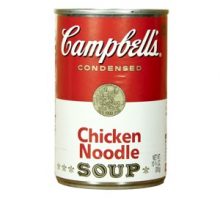 Can Of Campell's Chicken Noodle Soup