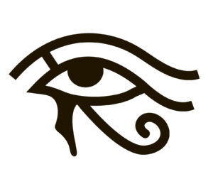 Symbol of Eye of Horus from Ancient Egypt