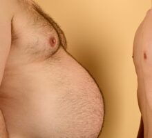 Fat man vs. slim man