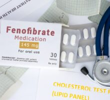 fenofibrate for elevated triglycerides and possibly for depression