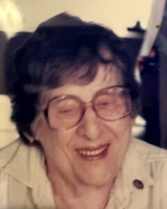 Helen Graedon on her 90th birthday