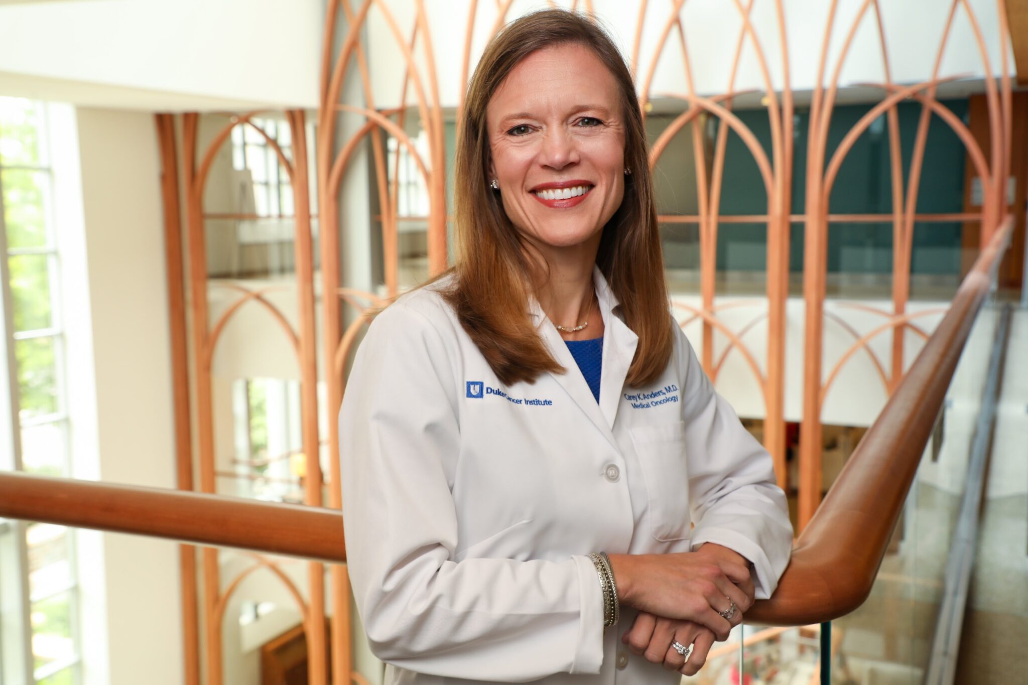 Dr. Carey Anders treats breast cancer