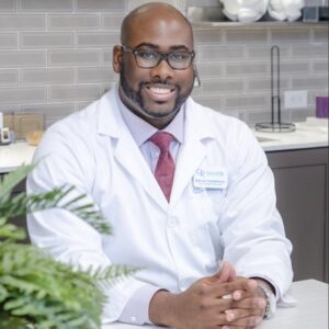 Dr. DeLon Canterbury, the pharmacist helps providers deprescribe unnecessary meds