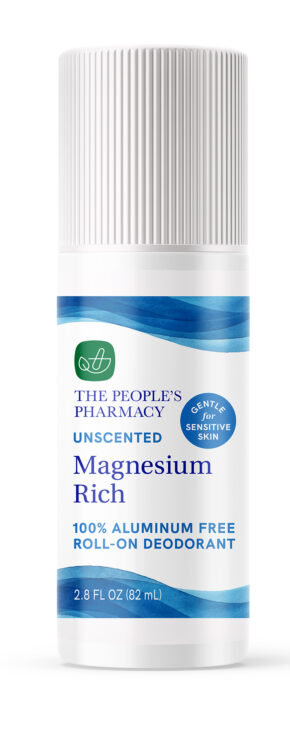 Economy size 2.8 oz Magnesium-rich People's Pharmacy deodorant