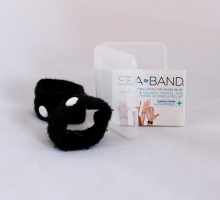 Elastic acupressure Sea-Bands used for motion sickness and morning sickness