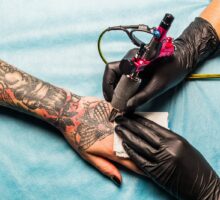 Does application of tattoos increase the risk of cancer?