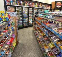 snack counters display ultra-processed food