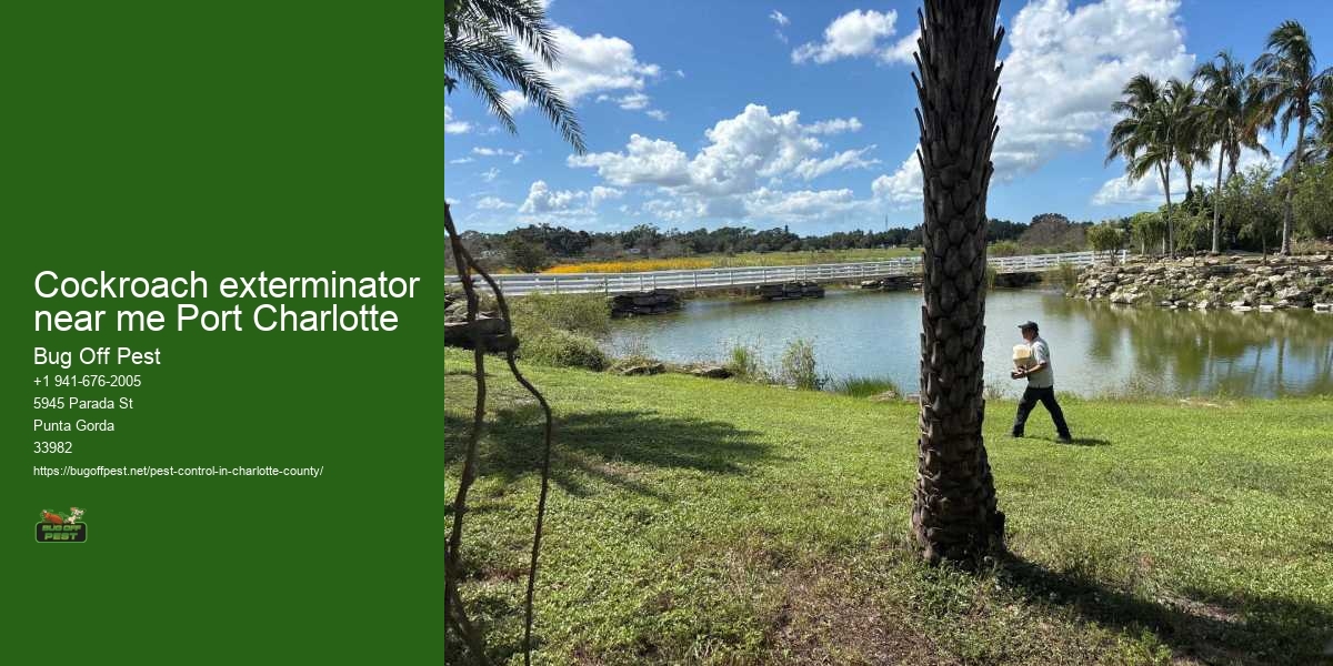 Cockroach exterminator near me Port Charlotte