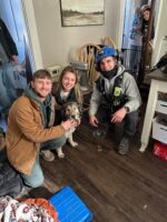 Dog trapped in well in freezing weather for days rescued with specialized technical assist