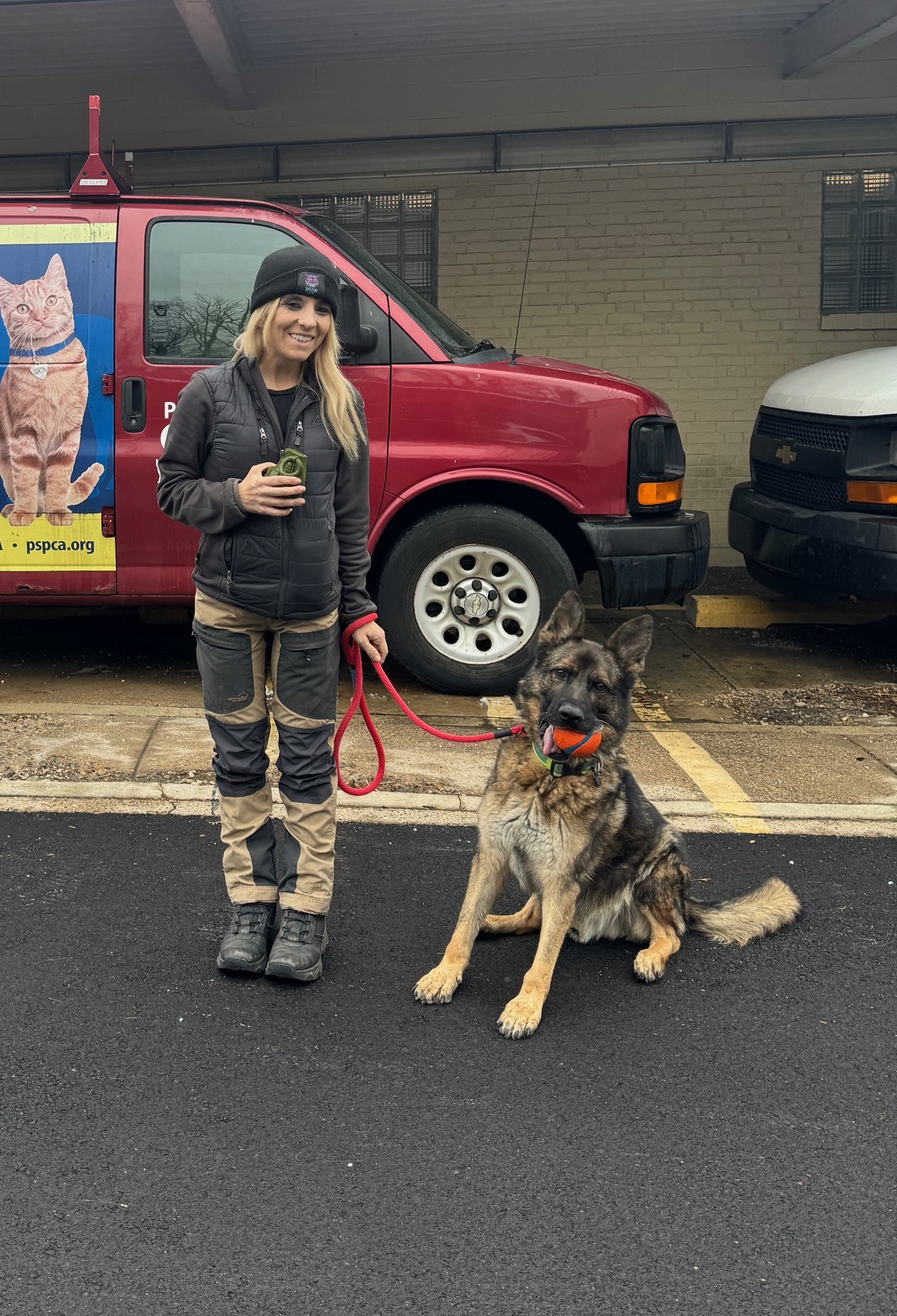 Rescued from neglect K9 military officer went from hero to survivor to beloved family member