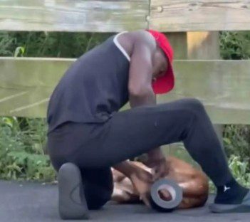 Unhinged couple accused of duct taping dog’s eyes, snout and legs charged with animal cruelty