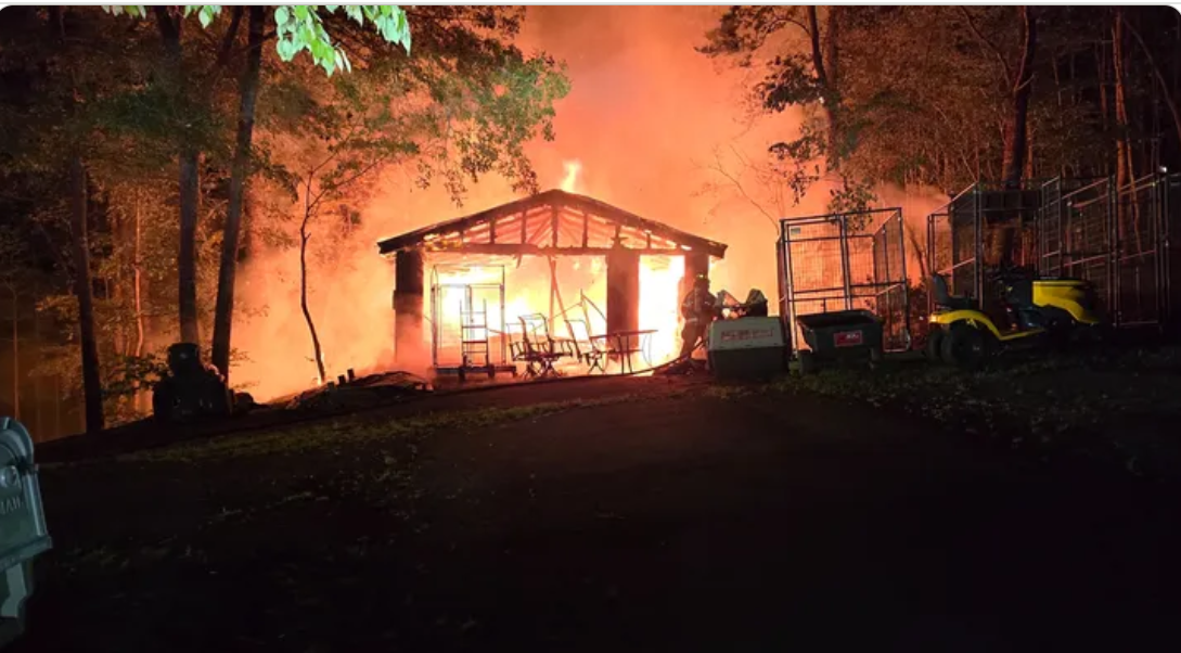 North Georgia animal rescue completely destroyed by massive fire