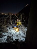 Firefighters from Woonsocket rescue Chowchow trapped on thin ice