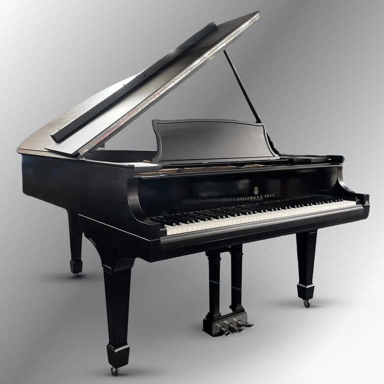 Steinway Model L - Black Satin Grand Piano